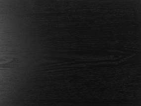 MAZZONI EXPORT KORFU Negru - MASĂ ÎNALTĂ DE BAR/BUCĂTĂRIE FURNIR PICIOR DIN OȚEL