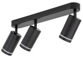 Spot JET 3xGU10/10W/230V negru