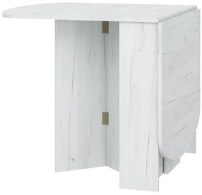 Masă de sufragerie extensibilă Elston 2 (craft alb) (pentru 4 până la 6 persoane). 1051392
