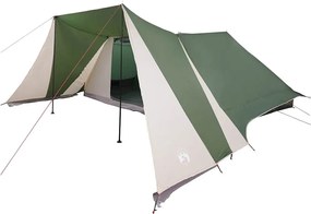 vidaXL Cort Tipi cu acoperiș Verde 660 x 456 x 200 cm tafta