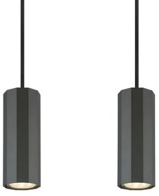 Lustra suspendata stil minimalist JAMES 4L gri