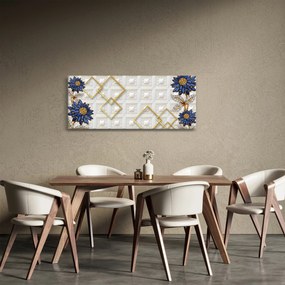 Tablou - Flori de diamant (120x50 cm)