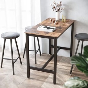 Masa Bar Vintage Maro Rustic, 120 x 60 x 90 cm