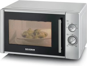 Severin MW 7772 - Cuptor cu microunde, 900 W / 230 V, 28 l, inox/negru