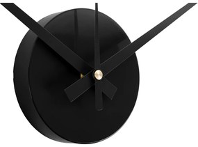 Karlsson 6001BK ceas autoadeziv de design, negru,diametru 40 cm