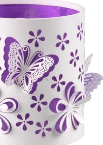 Lampă de masă ONLI TITILLA 1xE14/6W/230V 22 cm mov/alb