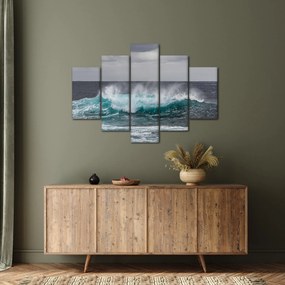 Tablou - Valuri pe ocean (150x105 cm)
