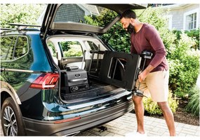 Gratar electric Ninja OG701EU, 2400W, Pana la 260C, Acoperire interna amina ceramica, Woodfire, Gri