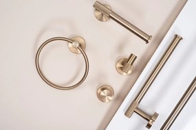 Cuier de baie Ring 6610 Modern auriu periat