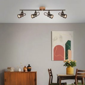 Spot LED Briloner 2872-045 TAHUN 4xGU10/5W/230V 3000K maro