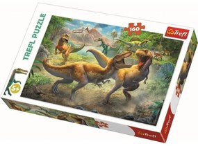 PUZZLE TREFL 160 TYRANNOSAURI IN LUPTA