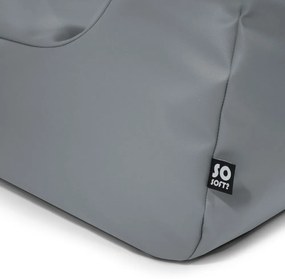 Fotoliu bean bag bej cu tapițerie din imitație de piele Chill XXL – So Soft?