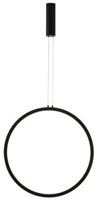 Pendul LED dimabil design modern Change negru 60cm