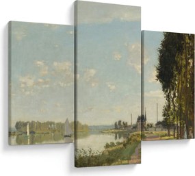 Tablou - Claude Monet, Argenteuil, reproducere (90x60 cm)