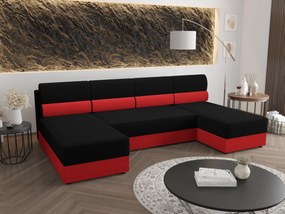 Colțar în formă de U Radiant U1 (Negru + roșu). 1057508