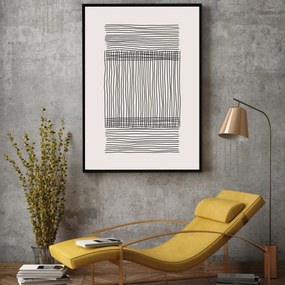 Poster - Abstracție pictată (A4)