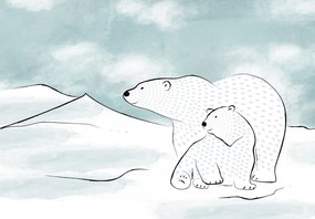 Fototapet - Urs polar (147x102 cm)