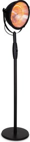 Blumfeldt Heatspot, încălzitor de terasă, 900/1200/2100 W, IR ComfortHeat, negru