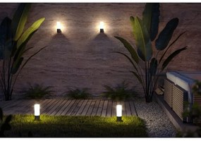 Lampă de exterior Maytoni O418FL-01B WILLIS 1xE27/60W/230V 30 cm IP54 negru