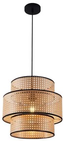 Lustră pe cablu TAKARA 1xE27/20W/230V d. 40 cm bej