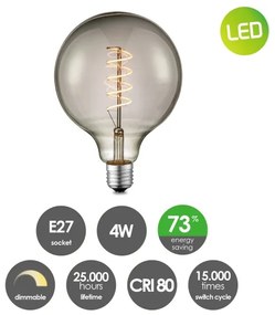Bec LED dimabil VINTAGE EDISON G125 E27/4W/230V 2200K