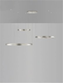 Lustra LED circulara cu 3 inele 80/60/40cm ELOWEN