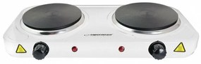 Plita electrica Esperanza Cotopaxi EKH010W 2000W 2x15.5cm Alb