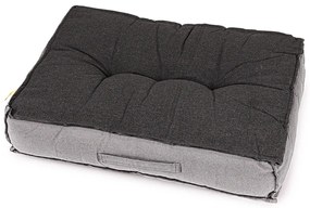 Trade Concept Pernă Relax pentru mobilier din paleți/folosire în exterior, gri închis, 60 x 45 cm