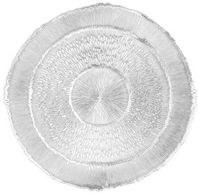 Suport de farfurie Tiseco Home Studio, ⌀ 38 cm, argintiu