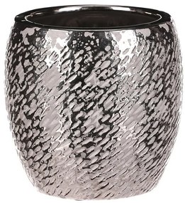 Hârtie de ambalaj pentru ghiveci de flori argintiuSilver pr. 17 cm, argintiu