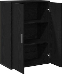 vidaXL Bufet Stejar Negru 60 x 31 x 84 cm Lemn compozit