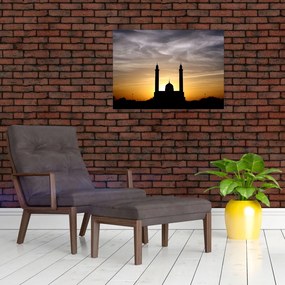 Tablou cu obiect istoric (70x50 cm)