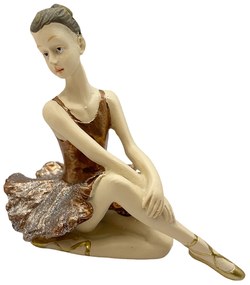 Statueta balerina EMMA, Maro, 12cm