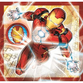Avengers Superheroes Puzzle Clementoni de 3x48 piese