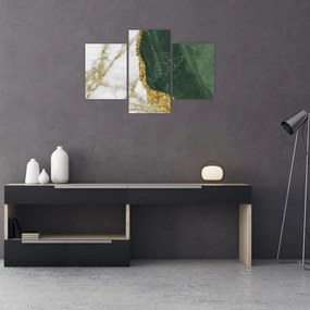 Tablou - Marmură verde N⁰3 (90x60 cm)
