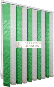 Jaluzele verticale BEATA 9601/9620 alb/verde