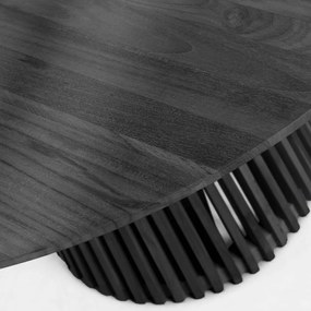 Masă Kave Home Irune, ⌀ 120 cm, negru