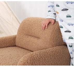 Fotoliu pentru copii LORY, maro