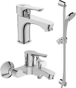 Set baterie lavoar cu baterie cada si set dus Ideal Standard Alpha