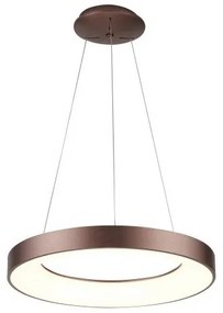 Lustra LED cu telecomanda design circular SANTANA 80 CCT CO