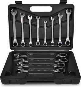 vidaXL Set Chei cu clichet 12 buc