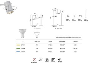 Veioza/Lampa de masa cu Spot directionabil SAL H-53,5cm neagra