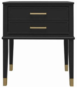 Noptieră neagră Westerleigh – CosmoLiving by Cosmopolitan