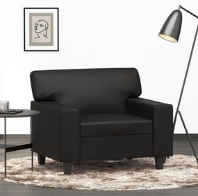 348999 vidaXL Canapea de o persoană, 60 cm, piele ecologică