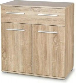 Comoda Lima KM1, stejar sonoma, PAL, 77x40x82 cm