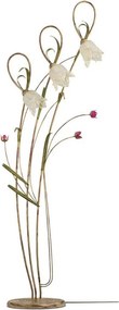 BRILAGI - Lampadar TULIPANO 3xE14/40W/230V auriu/patină