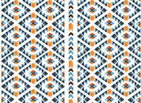 Fototapet - Ornament geometric (152,5x104 cm)