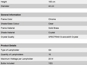 Lustra casa scarii cu 16 surse de lumina si cristal Swarovski Spectra,Spiral