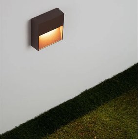 Mini Aplica perete exterior IP65, LED CCT Til corten