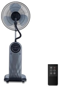 Ventilator turn cu efect de ceață Aigostar 95W/230V negru/gri + telecomandă